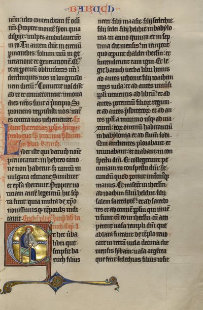 Initial E - Baruch by Unbekannt Unbekannt